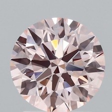 2.01 Cts ROUND Cut Fancy Pink VS1 Clarity IGI Certified Lab Grown CVD Diamond