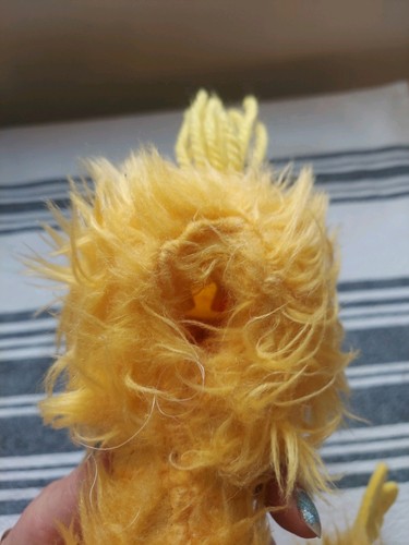 Vintage 1980s Sesame Street Talking Big Bird Plush - 24" - Pull String - WORKS - Picture 4 of 7