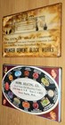 Vint Pocket Mirror Birth Month Stones Home Heating Co Spencer Cement Block Works — photo 2