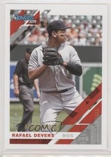 2019 Panini Donruss Variation Artist Proof 5/10 Rafael Devers (Fielding) 0s3