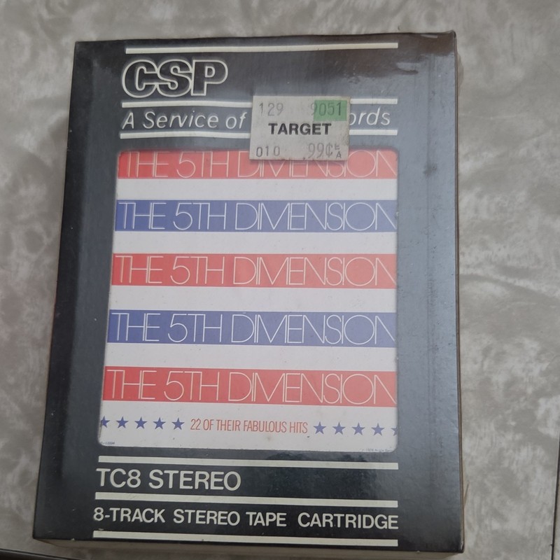 The 5th Dimension 22 of Their Fabulous Hits 8-Track Stereo Arista 1976 PA 13224