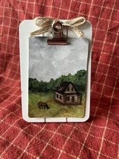 ACEO Original Art Card 2.5 x 3.5 Acrylic Paintings Late September