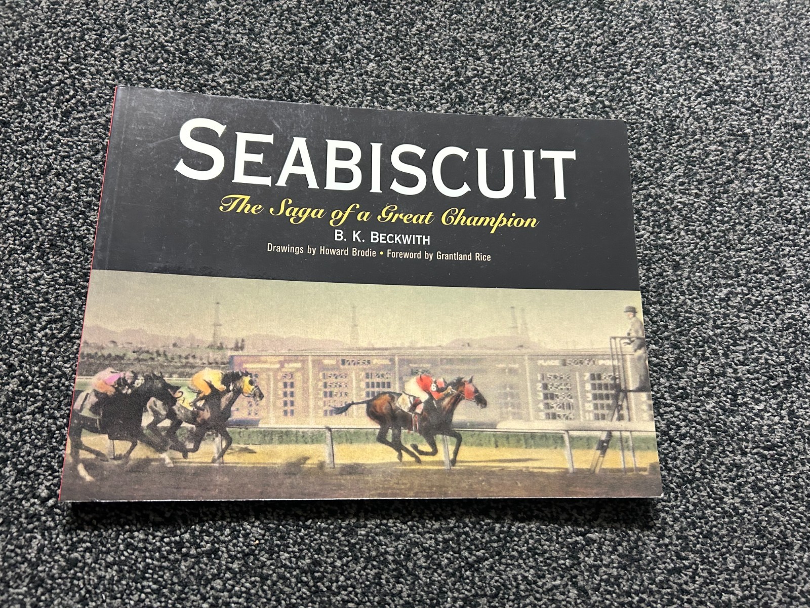 Seabiscuit : The Saga of a Great Champion by B. K. Beckwith PB