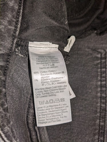 Pantalones de mezclilla para mujer Madewell talla 32 The Curvy Perfect vintage negros Madewell - Imagen 19 de 24