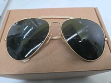 Vintage Ray Ban Aviator Sunglasses Gold Color Model 62014 B L Ray Ban usa
