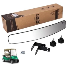 10L0L Golf Cart Mirror Rear View Mirror 16.5" Extra Wide 180 Degree Panoramic...