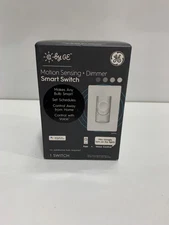 C by GE Single Pole or 3-way Smart Motion Sensing and Dimmer Switch White 1 pk