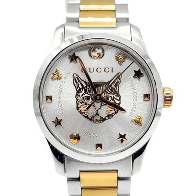 Gucci Uhr G Timeless Kombi Gold (126,5) L913970 154028787