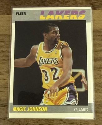 1987-88 Fleer - Magic Johnson #56