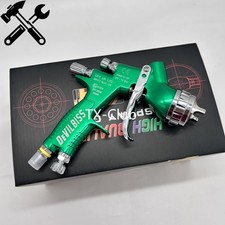 Green Spray Gun For Devilbiss Gti Pro Lite 1.3 Mm Lvmp Car Paint Tool Pistol New