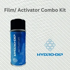 Hydro Dip  Film Activator Combo Kit HD-CF105 Seese Silver Weave
