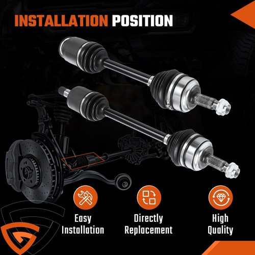 Conjunto de eje CV delantero izquierdo derecho para Honda Accord Civic 2008-2014 2 piezas - Imagen 4 de 18