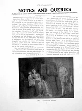 Old Print Notes Queries Unidentified Paintings Syston CourtPages 1918