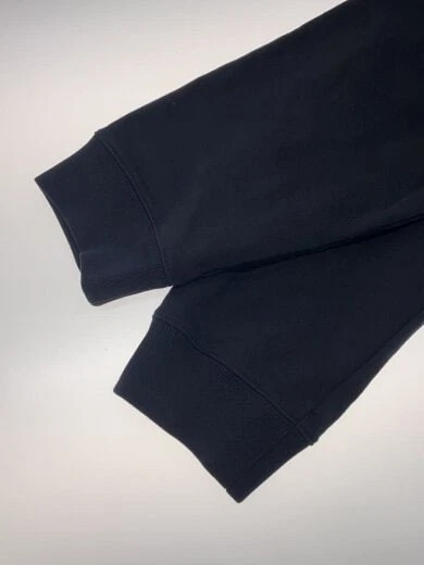 Felpa felpa con cappuccio LOEWE Anagram in pelle con toppa XL cotone BLK H526Y25X15 felpa