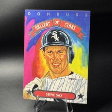 1992 Triple Play #GS-4 Steve Sax Gallery of Stars