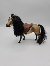 Vtg 1988 Marchon GRAND CHAMPIONS Tan/Black Legs Horse With Reigns And Saddle
