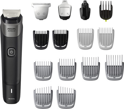 Multigroom 5000 Series,All-In-One Trimmer & Hair Clipper,18pc Men'S Grooming Kit