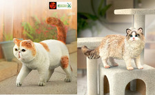 Cat Breeds Toy Model Figures by CollectA Shorthair Calico Persian Cake Toppers