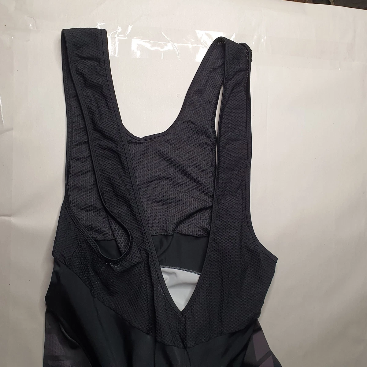 MSTINA MENS SIZE 2XL Italian Made Padded Cycling Bike Bib Shorts Black