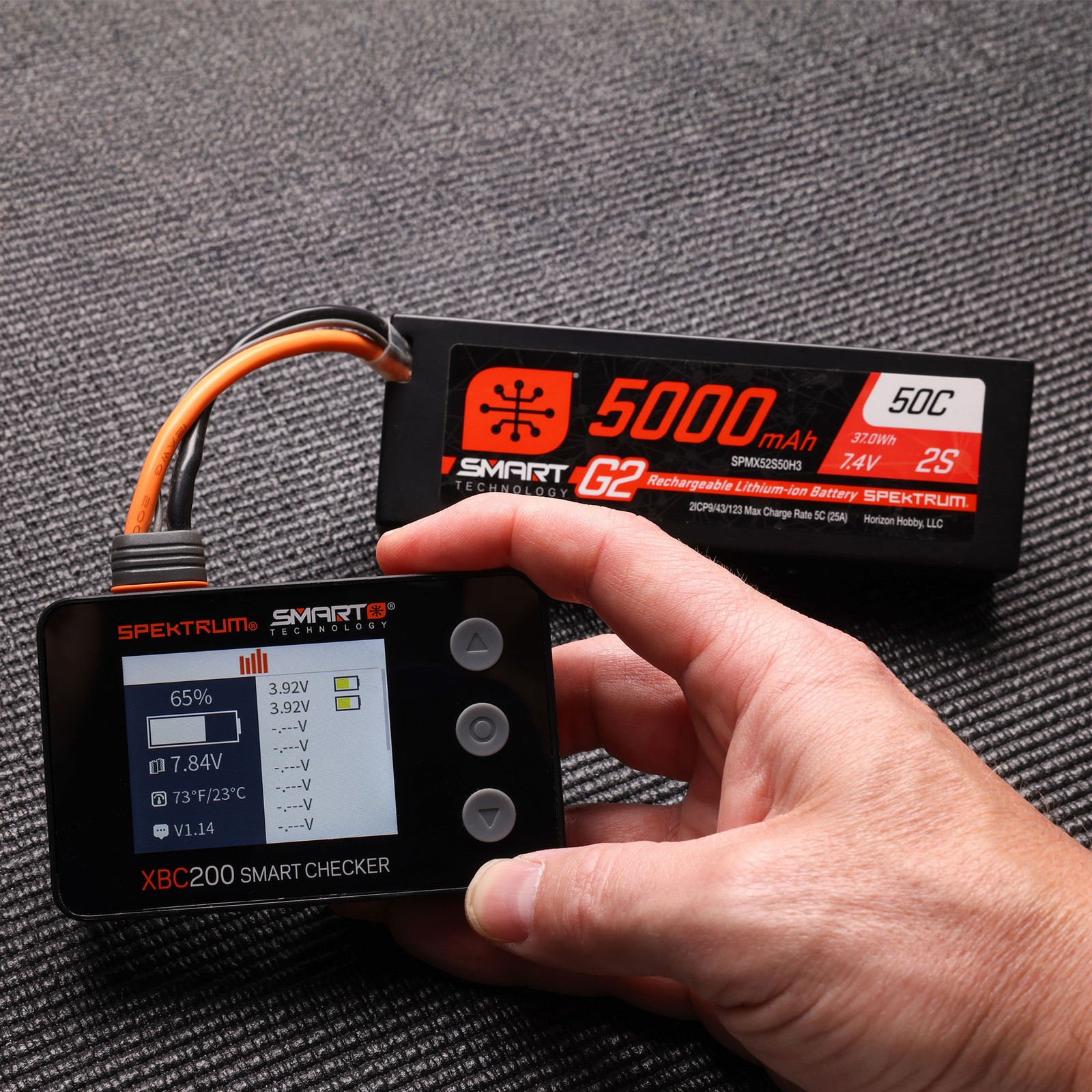 Spektrum Accessories XBC200 Smart Battery Checker & Servo Tester SPMXBC200