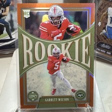 2022 Panini Legacy - Rookies Garrett Wilson #152 Orange /199 (RC)