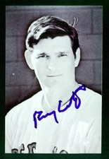 #0090, 4" x 6" card, Signed-Autographed, Ray Culp, Boston Red Sox