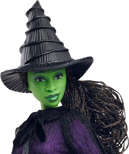 Mattel Wicked Elphaba Deluxe-Modepuppe und Accessoires, vom Film inspirierter Lo - Photo 6/6