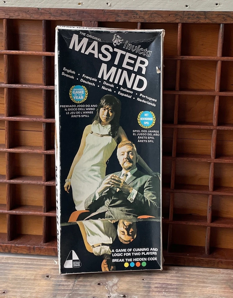 Vintage Mastermind Game Invicta Original 1972 Code Breaking Game Complete - Image 2 of 4