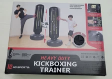 MD Sports Heavy Duty 70 inch Inflatable Kickboxing Trainer  Standing Interactive