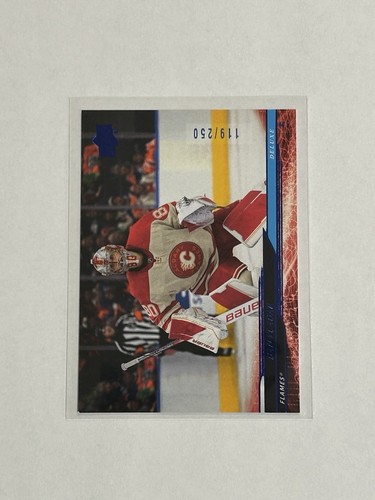 2024-25 Upper Deck Series 2 Base Deluxe #269 Dan Vladar /250 Flames