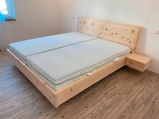 Zirbenholz Bett, Zirben Bett, neu Metallfrei, nur heute 1800€