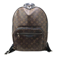 LOUIS VUITTON Josh M45349 Monogram Macassar Brown Backpack #OK2079