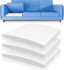 Couch Cushion Support for Sagging Seat 20 x 20 High-Density Curved 40D Sofa C...
