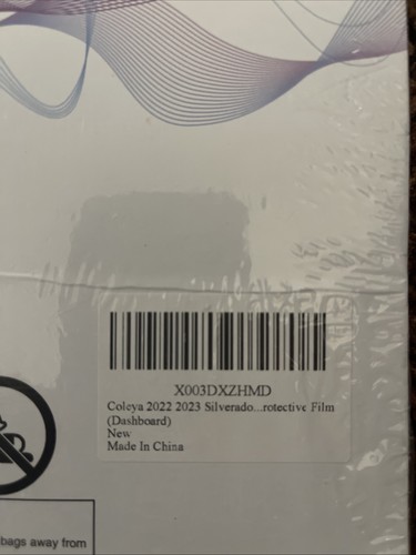 For Chevrolet Silverado 2022-2023 Dashboard Screen Protector. New & Sealed - Picture 4 of 4