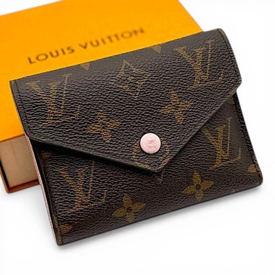 Louis Vuitton Monogram Victorine Pink Bi-fold Wallet