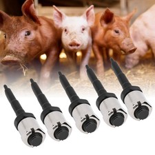 5PCS Ear Tag Needle Pin for Cattle Cows Pigs Goats Sheep Ear Tag Applicator