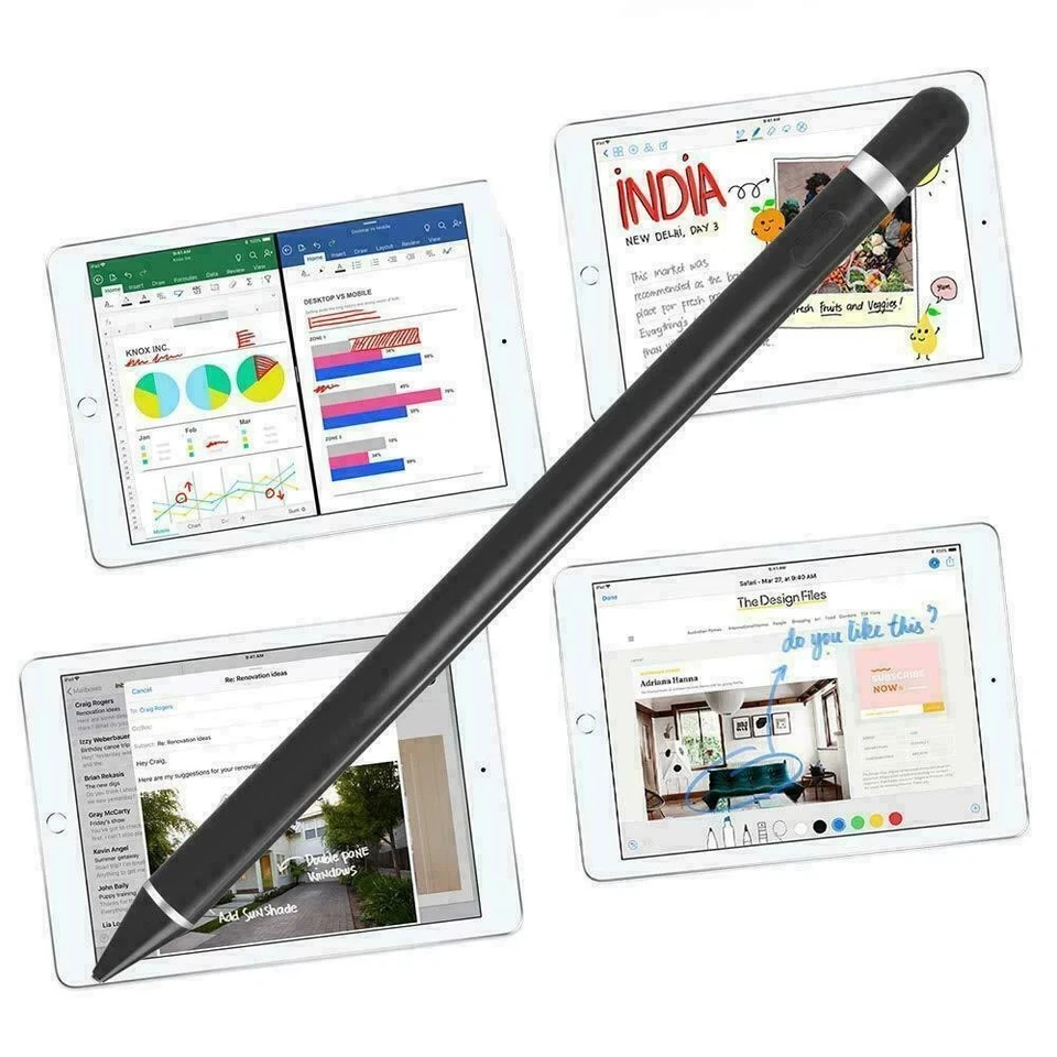 1st Generation Generic Pencil Stylus Pen for Apple iPhone iPad Phones and Tablet - Image 3 of 4