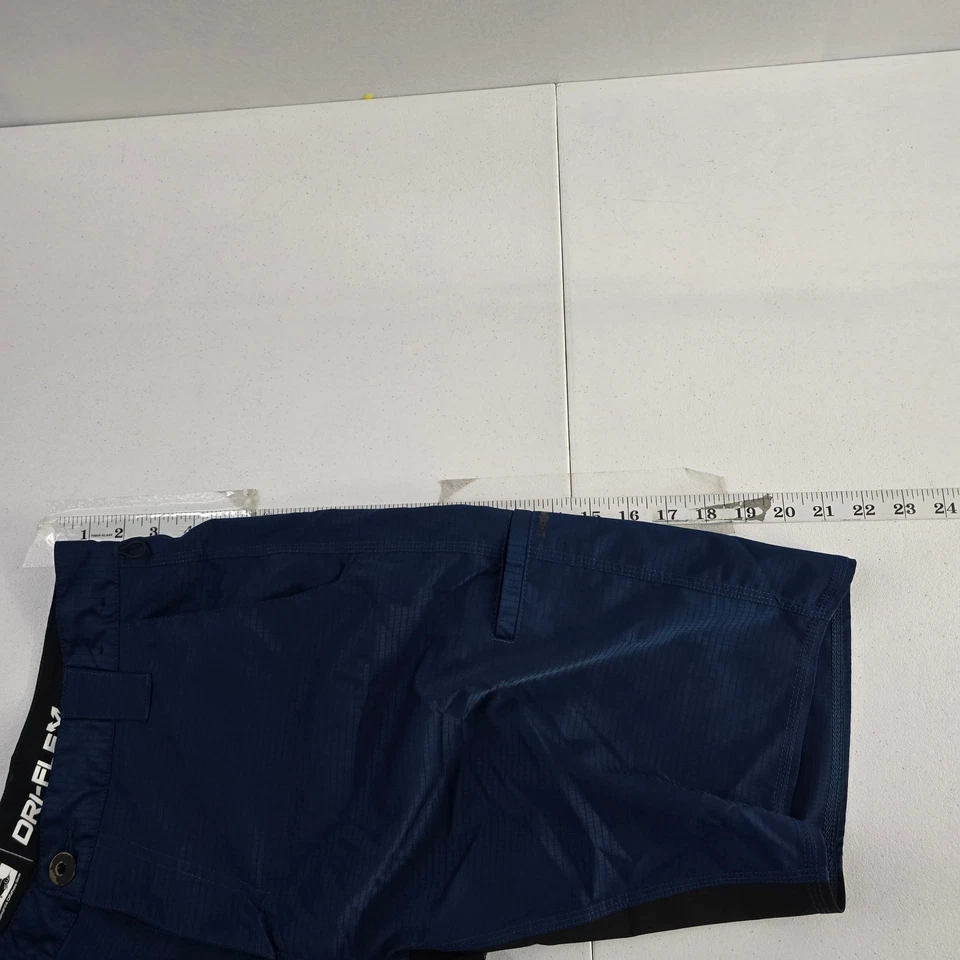 Гибридные рыболовные шорты Pelagic Dri-Flex мужские размер 32 синие с карманами для груза - Изображение 4 из 4
