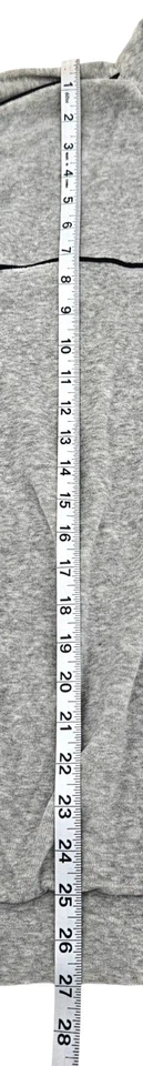 Traje de chándal Norm Thompson de terciopelo gris grande chaqueta y pantalones Foto 4 de 4