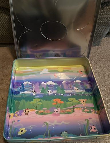 2009 Littlest Pet Shop Collectors Tin Hasbro Metal Target Exclusive LPS - Picture 7 of 7