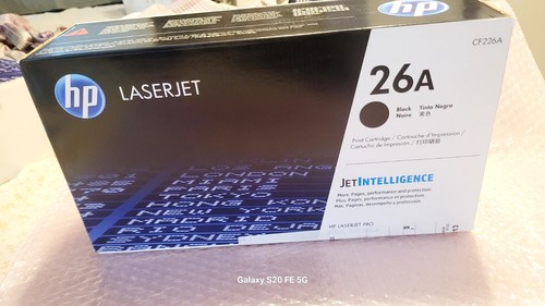 HP 26A/CF226A Black Toner Cartridge NEW