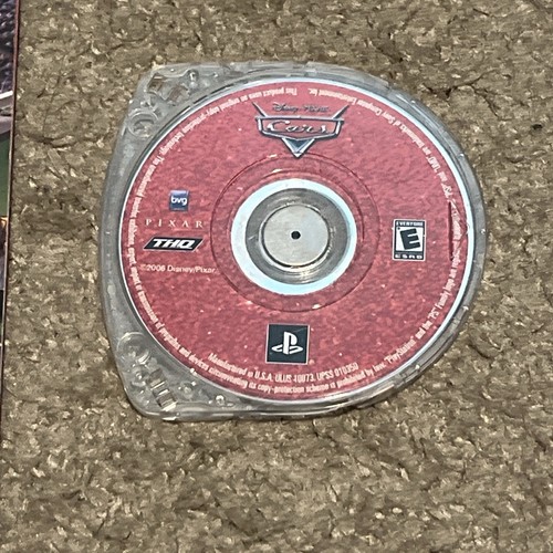 Disney Pixar Cars (Sony PSP, 2006) PlayStation Portable CIB komplett mit Handbuch - Bild 5 von 6