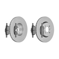 f.becker Bremsscheiben Ø280MM + BremsbelÄGe Vorne FÜR Renault Megane II ScÉNic