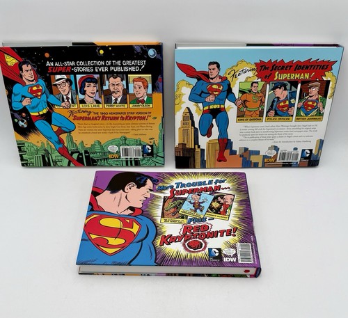 LOT OF 3 Superman Silver Age Dailies HARDCOVER Volumes 1-3 - Picture 2 of 4