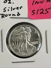 New Listing1/10 OZ .999 SILVER BULLION-AMERICAN EAGLE BULLION.  Inv#S125