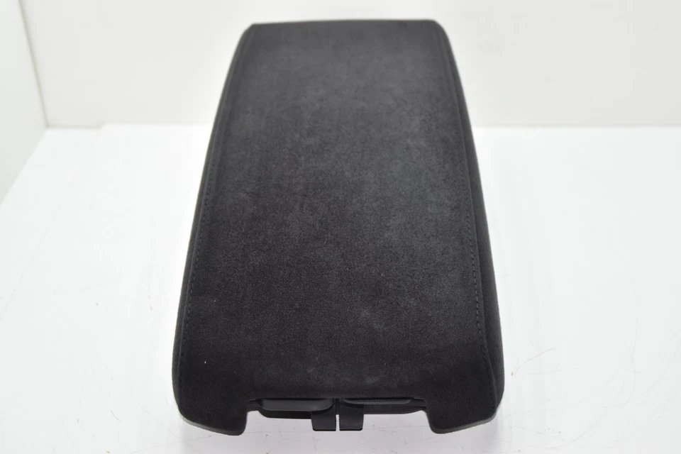 Nissan Altima 2013-2018 tela negra consola central tapa reposabrazos OEM Foto 2 de 4