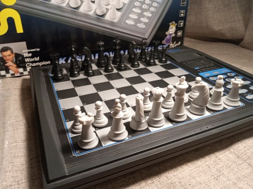VTG SAITEK KASPAROV ALCHEMIST Plus CHESS COMPUTER Electronic CIB Tested Work - Picture 14 of 21