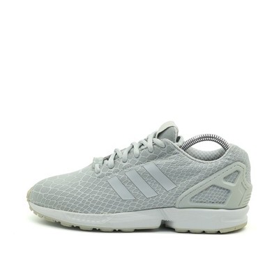 adidas Herren ZX Flux Schuhe grau Textil niedrig Techfit Sneaker EU 40 2/3