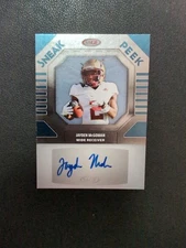 2025 SAGE Low Series | Jayden McGowan Auto Sneak Peek #SPA-JM | NCAA Football