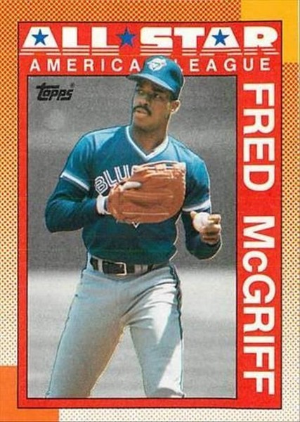 1990 Topps Fred Mcgriff 385 Baseball Card For Sale Online EBay